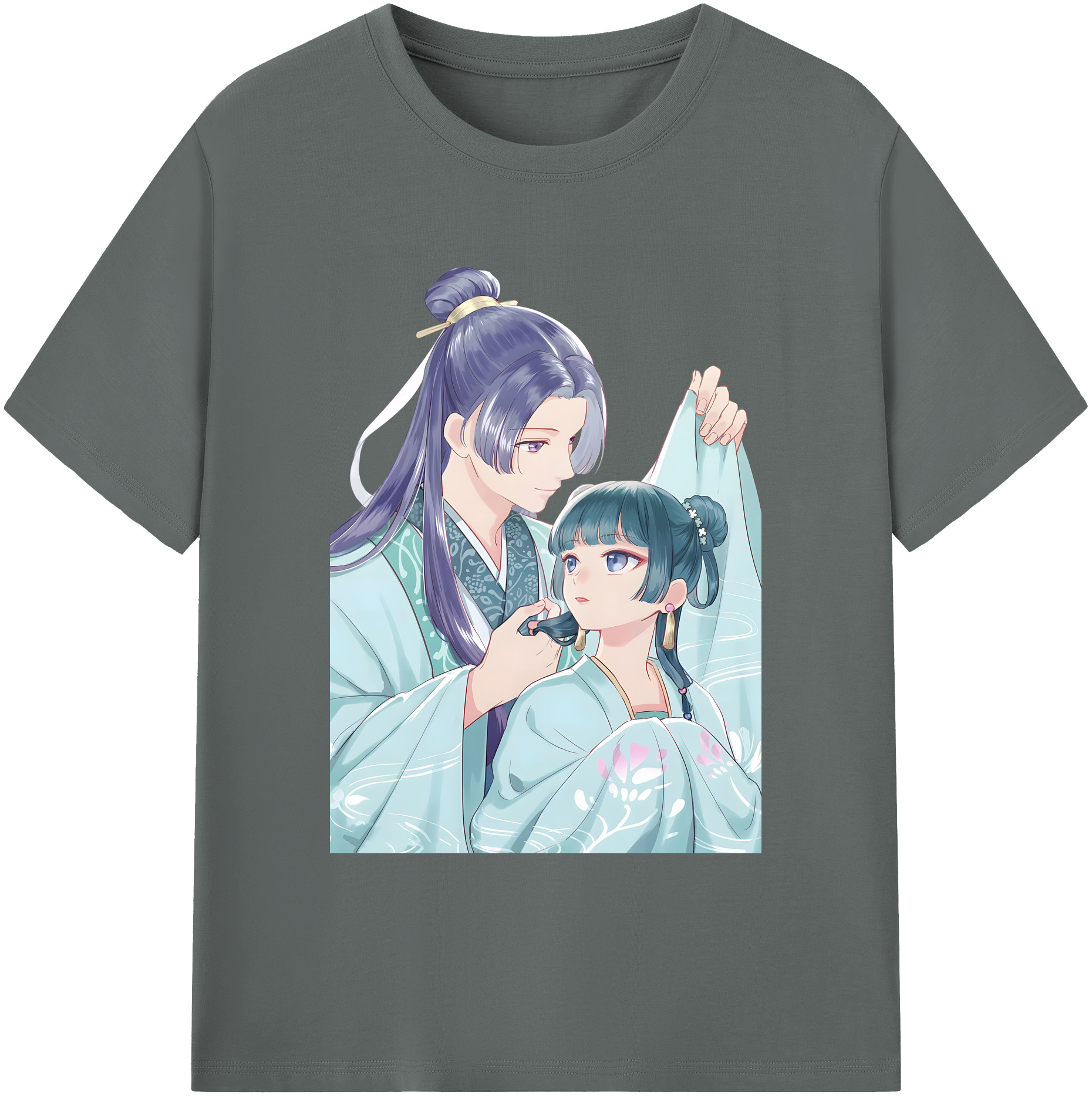 （画像用） 薬屋のひとりごと The Apothecary Diaries 綿100％ メンズ半袖Tシャツ｜肌触りやわらか＆通気性